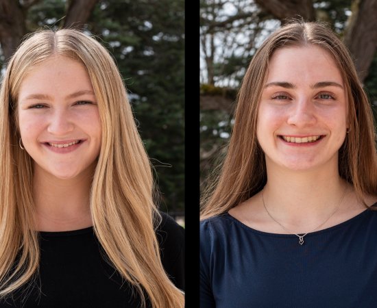 Makayla Arnold and Tess Barrett