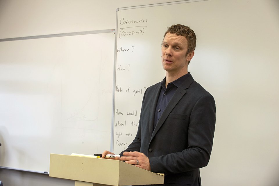 Dr. Luke Perry, Distinguished Professor of Political Science